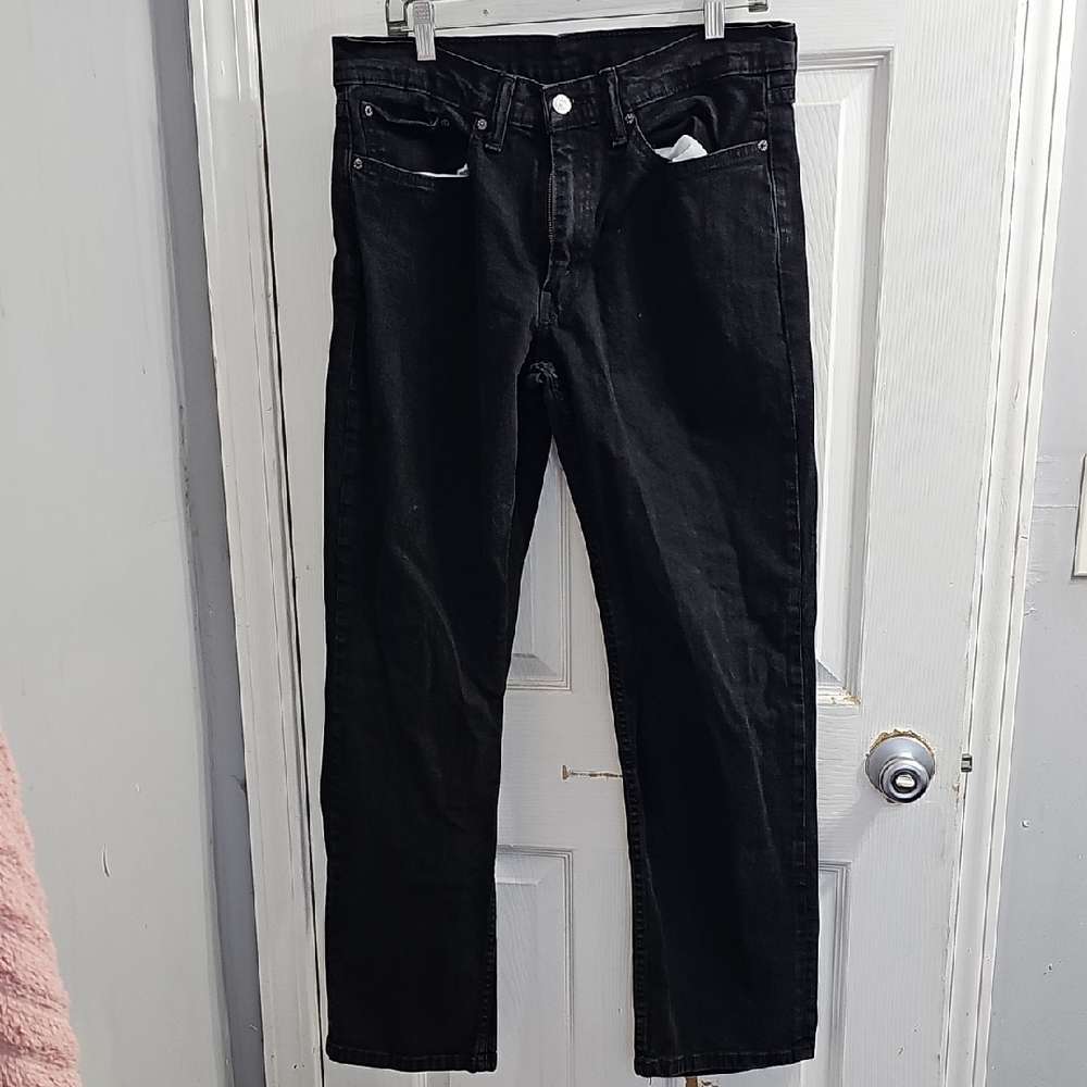 ⭕️Levi's Men's Black Straight Jeans